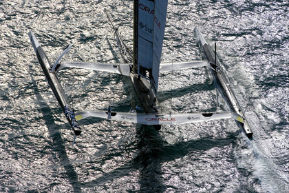 33rd  AMERICA'S CUP Valencia Spain, February 2010 - Defender:  ALINGHI (ALINGHI 5) vs Challenger : BMW Oracle Racing (USA 17)