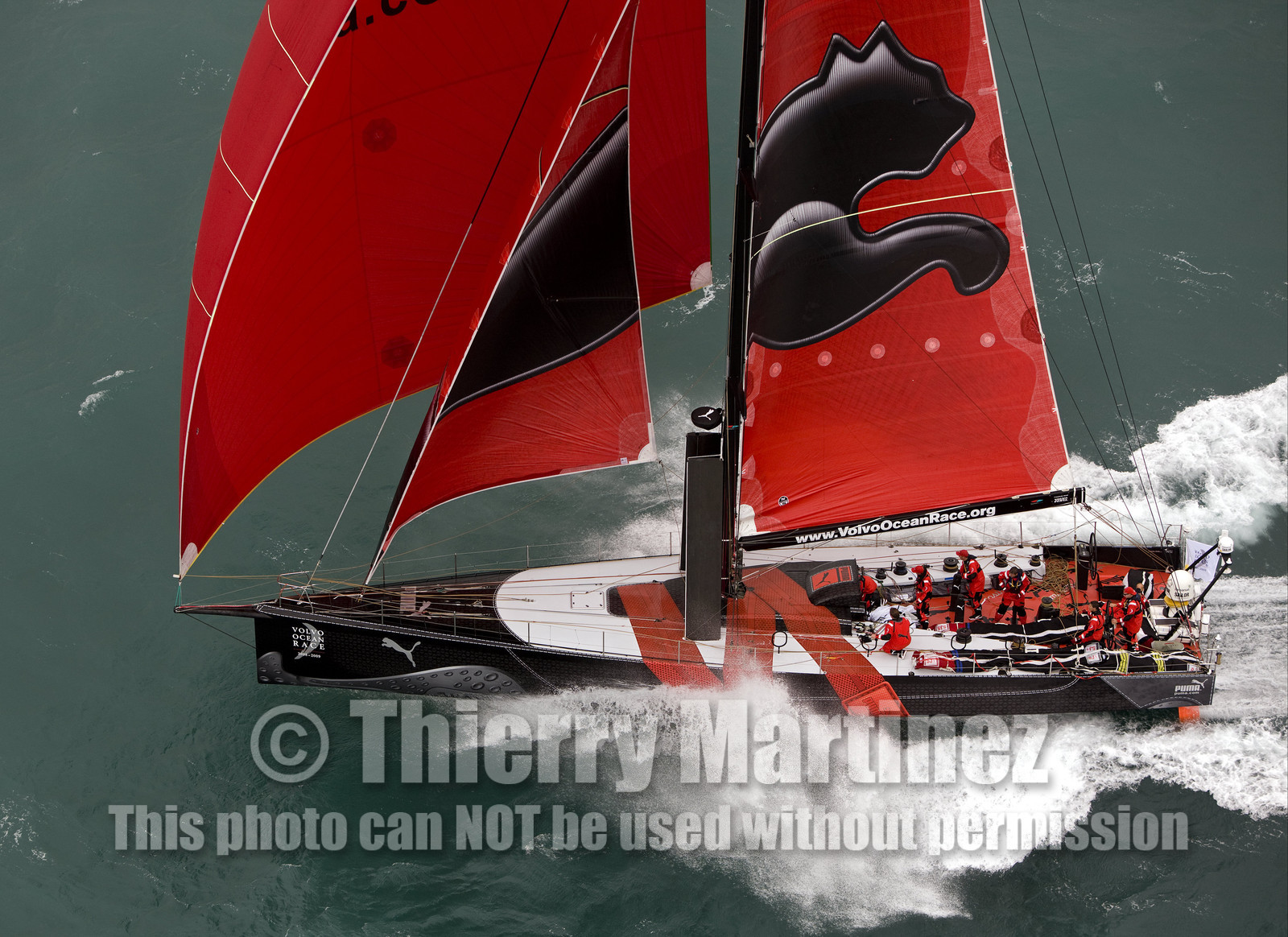 VOLVO OCEAN RACE - 2008 2009. Start Leg 1 (Alicante-ESP  Cape Town-RSA. 6500 NM).