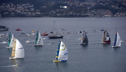 VOLVO OCEAN RACE START - VIGO-SPAIN- 12NOV 2005