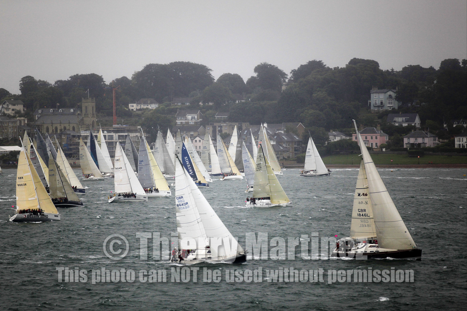 JP Morgan Asset Management Round The Island Race. 80th Anniversary race.