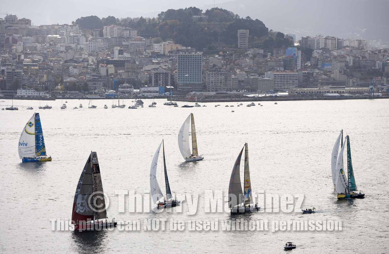 VOLVO OCEAN RACE START - VIGO-SPAIN- 12NOV 2005