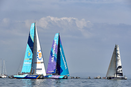 team AkzoNobel  in Volvo Ocean Race 2017-18.