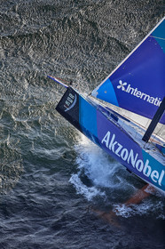 team AkzoNobel  in Volvo Ocean Race 2017-18.