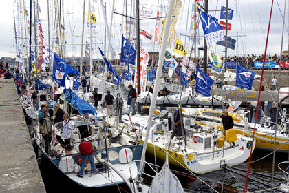 ROUTE DU RHUM Start in St Malo.Oct  2006