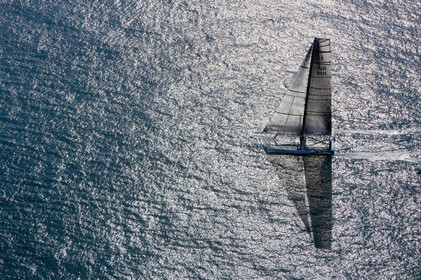 33rd  AMERICA'S CUP Valencia Spain, February 2010 - Defender:  ALINGHI (ALINGHI 5) vs Challenger : BMW Oracle Racing (USA 17)