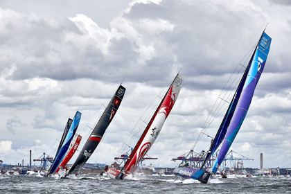 team AkzoNobel  in Volvo Ocean Race 2017-18.