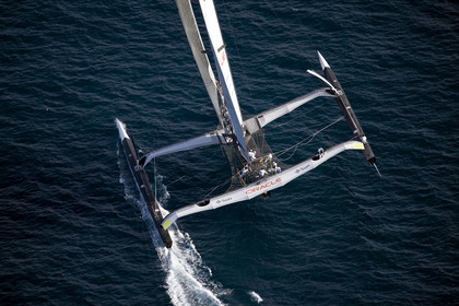 33rd  AMERICA'S CUP Valencia Spain, February 2010 - Defender:  ALINGHI (ALINGHI 5) vs Challenger : BMW Oracle Racing (USA 17)