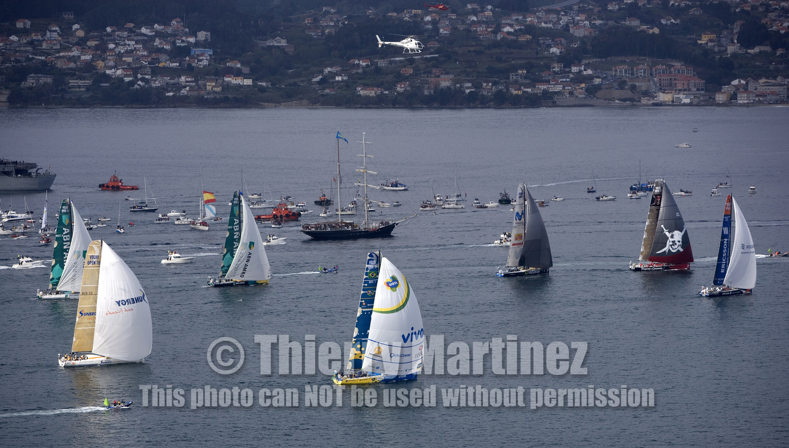 VOLVO OCEAN RACE START - VIGO-SPAIN- 12NOV 2005
