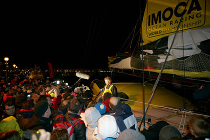 13_02224  2012 13 VENDEE GLOBE. Arrival in Les sables d'Olonne (