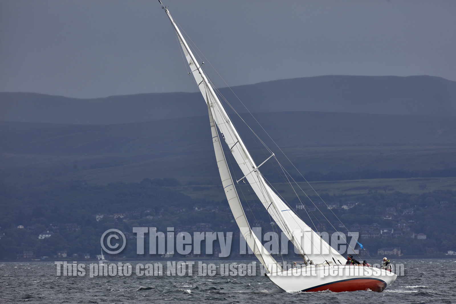 22_17006   © Thierry Martinez.FAIRLIE,SCOTLAND - UK 12th June 20222022 RICHARD MILLE FIFE REGATTA.Day 2 : LARGS to ROTHESAY