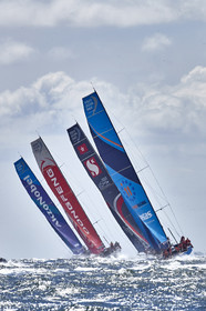 team AkzoNobel  in Volvo Ocean Race 2017-18.