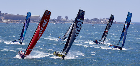 team AkzoNobel  in Volvo Ocean Race 2017-18.