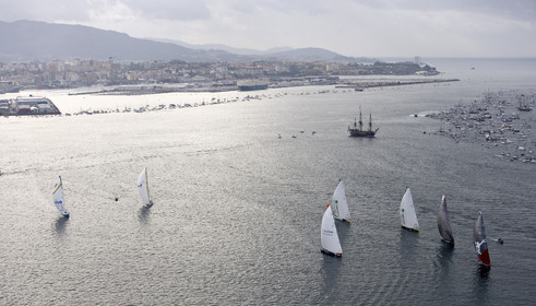 VOLVO OCEAN RACE START - VIGO-SPAIN- 12NOV 2005