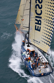 VOLVO OCEAN RACE - 2008 2009. Start Leg 1 (Alicante-ESP  Cape Town-RSA. 6500 NM).
