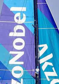 team AkzoNobel  in Volvo Ocean Race 2017-18.