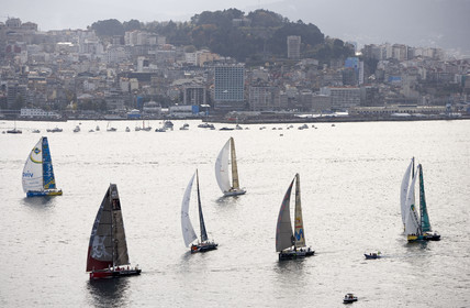 VOLVO OCEAN RACE START - VIGO-SPAIN- 12NOV 2005