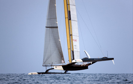 33rd  AMERICA'S CUP Valencia Spain, February 2010 - Defender:  ALINGHI (ALINGHI 5) vs Challenger : BMW Oracle Racing (USA 17)
