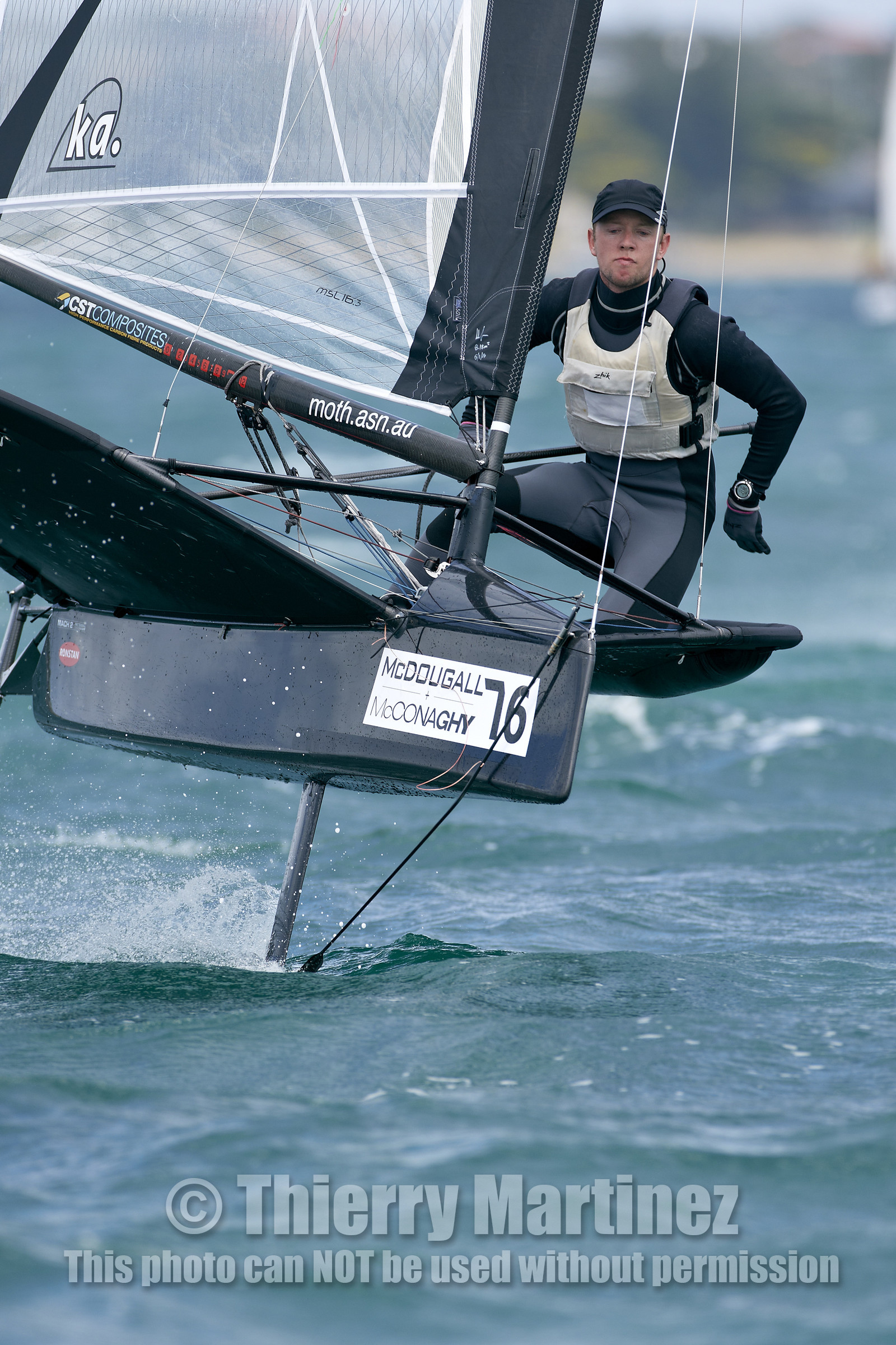 2015 McDougall + McConaghy Moth Worlds. Sorrento - VIC AUSTRALIA  . 6 16 January 2015. Organize by Sorrento Sailing Couta Boat Club.