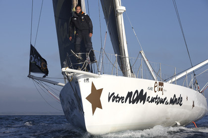 VOTRE NOM AUTOUR DU MONDE , skipper Bertrand de Broc (FRA)