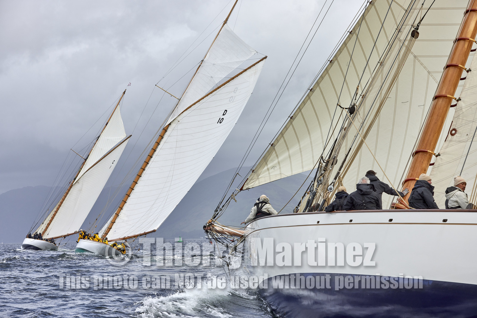 22_17006   © Thierry Martinez.FAIRLIE,SCOTLAND - UK 13th June 20222022 RICHARD MILLE FIFE REGATTA.Day 3;