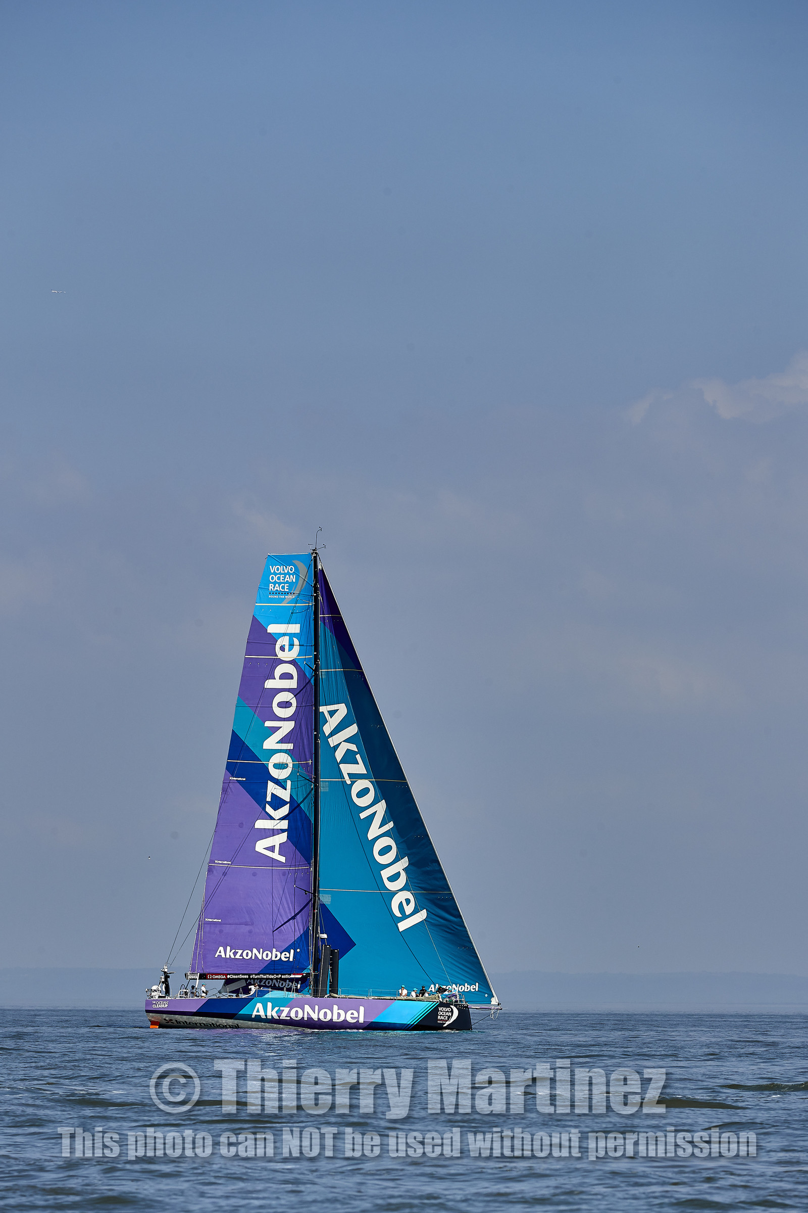 team AkzoNobel  in Volvo Ocean Race 2017-18.