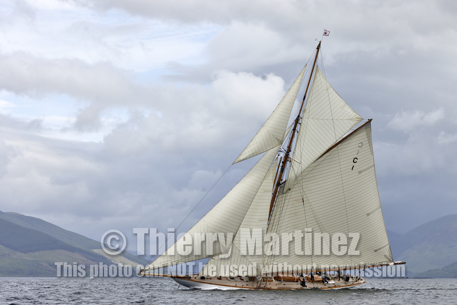 22_17006   © Thierry Martinez.FAIRLIE,SCOTLAND - UK 13th June 20222022 RICHARD MILLE FIFE REGATTA.Day 3;