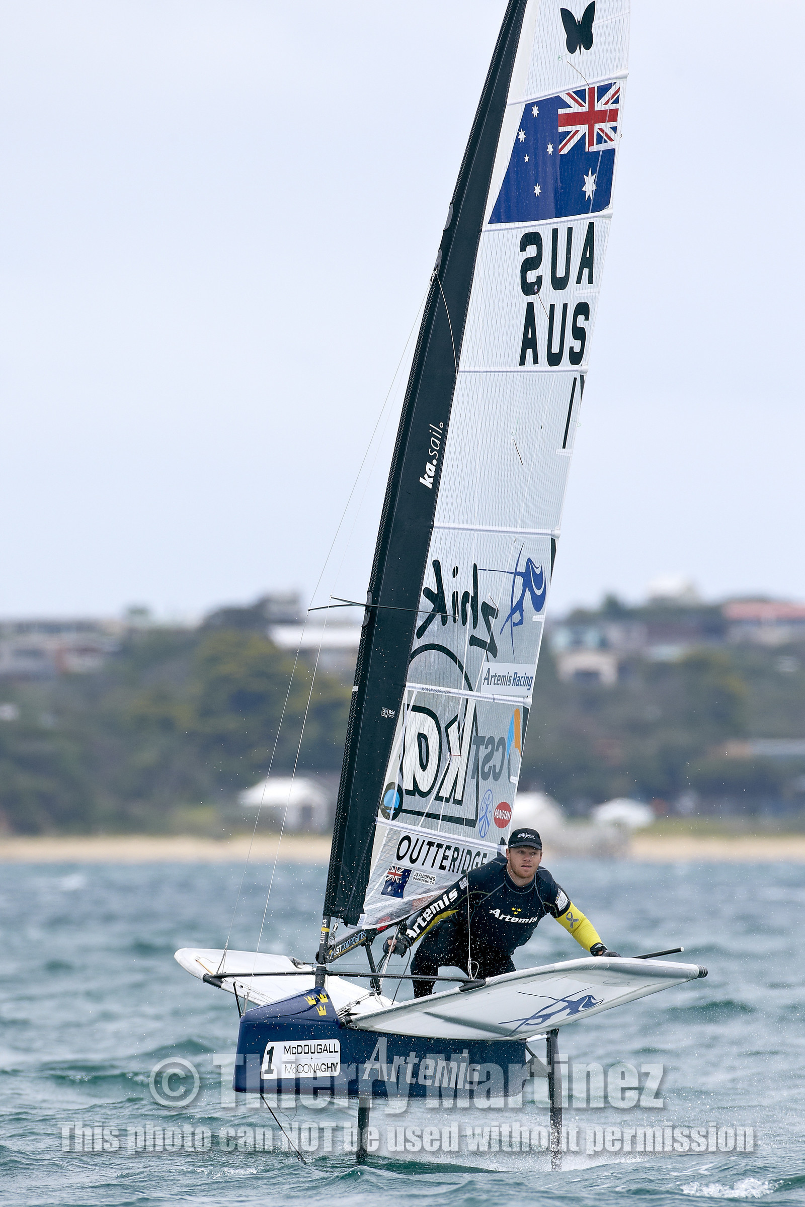2015 McDougall + McConaghy Moth Worlds. Sorrento - VIC AUSTRALIA  . 6 16 January 2015. Organize by Sorrento Sailing Couta Boat Club.