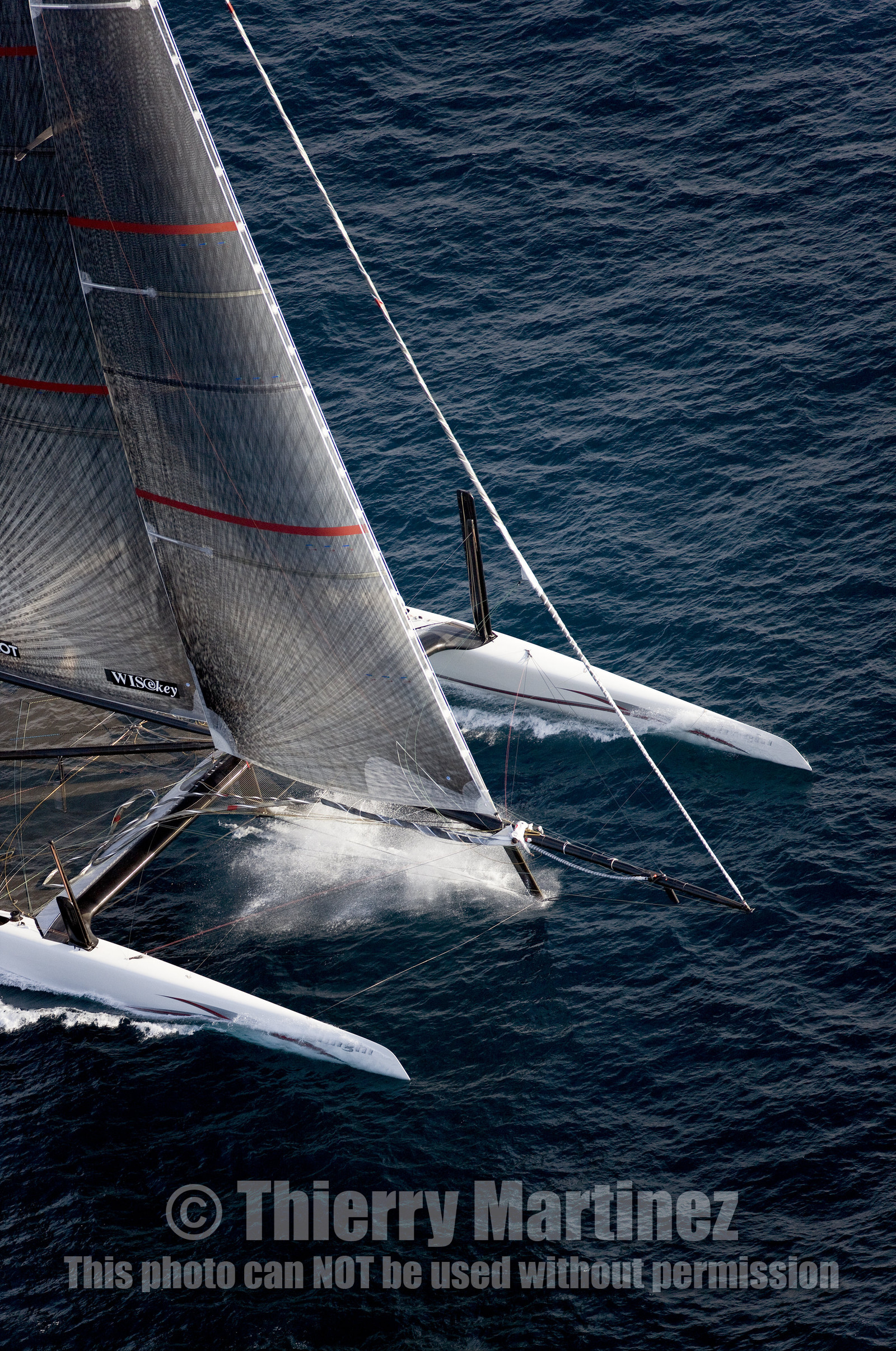 33rd  AMERICA'S CUP Valencia Spain, February 2010 - Defender:  ALINGHI (ALINGHI 5) vs Challenger : BMW Oracle Racing (USA 17)