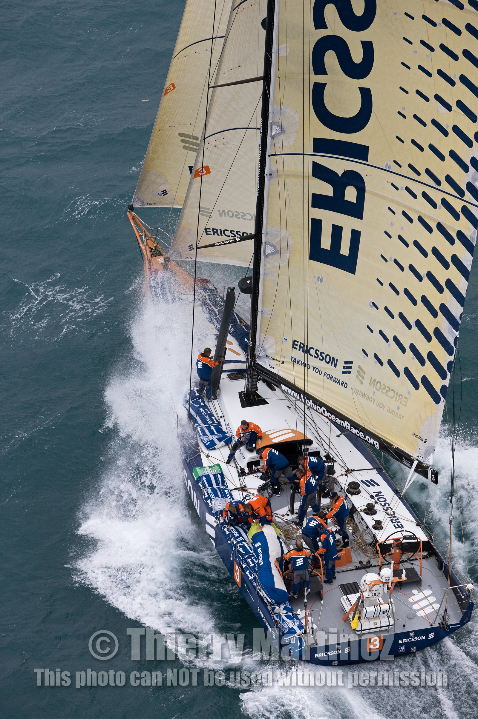 VOLVO OCEAN RACE - 2008 2009. Start Leg 1 (Alicante-ESP  Cape Town-RSA. 6500 NM).