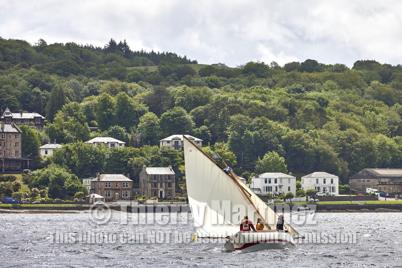 22_17006   © Thierry Martinez.FAIRLIE,SCOTLAND - UK 12th June 20222022 RICHARD MILLE FIFE REGATTA.Day 2 : LARGS to ROTHESAY