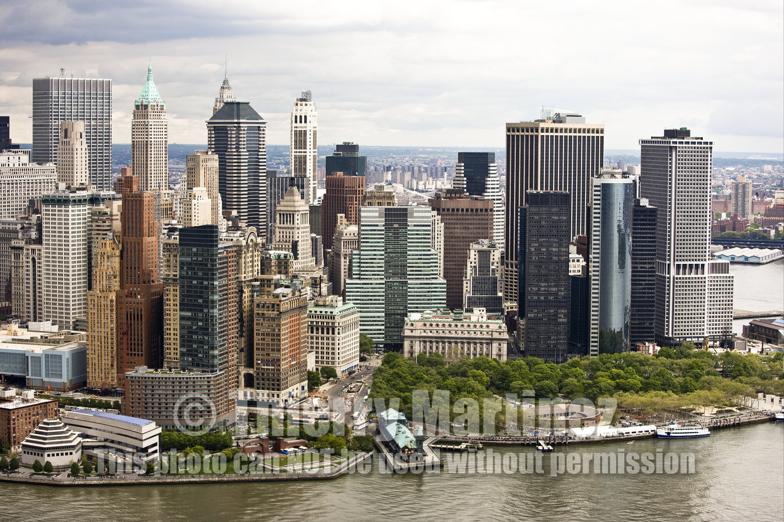 AERIAL VIEW OF NEW YORK CITY (NEW YORK-USA)