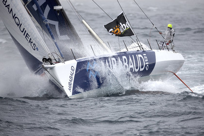 MIRABAUD  Monohull IMOCA 60, skipper Dominique Wavre (SUi)