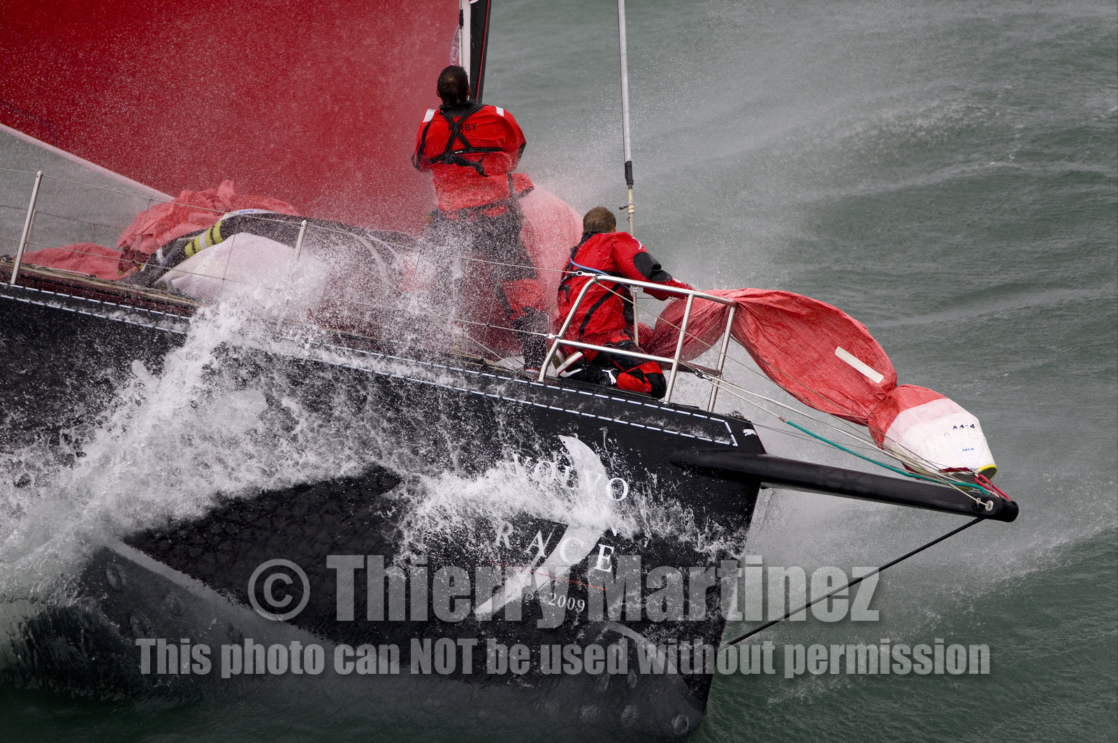 VOLVO OCEAN RACE - 2008 2009. Start Leg 1 (Alicante-ESP  Cape Town-RSA. 6500 NM).