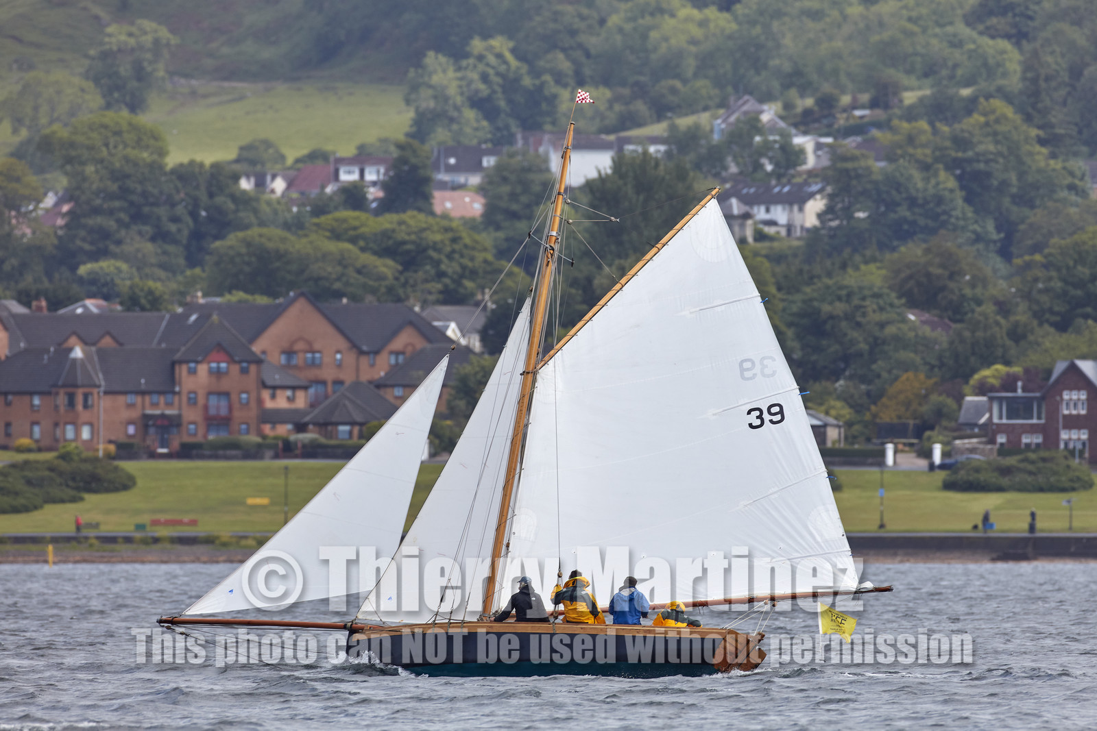 22_17006   © Thierry Martinez.FAIRLIE,SCOTLAND - UK 12th June 20222022 RICHARD MILLE FIFE REGATTA.Day 2 : LARGS to ROTHESAY