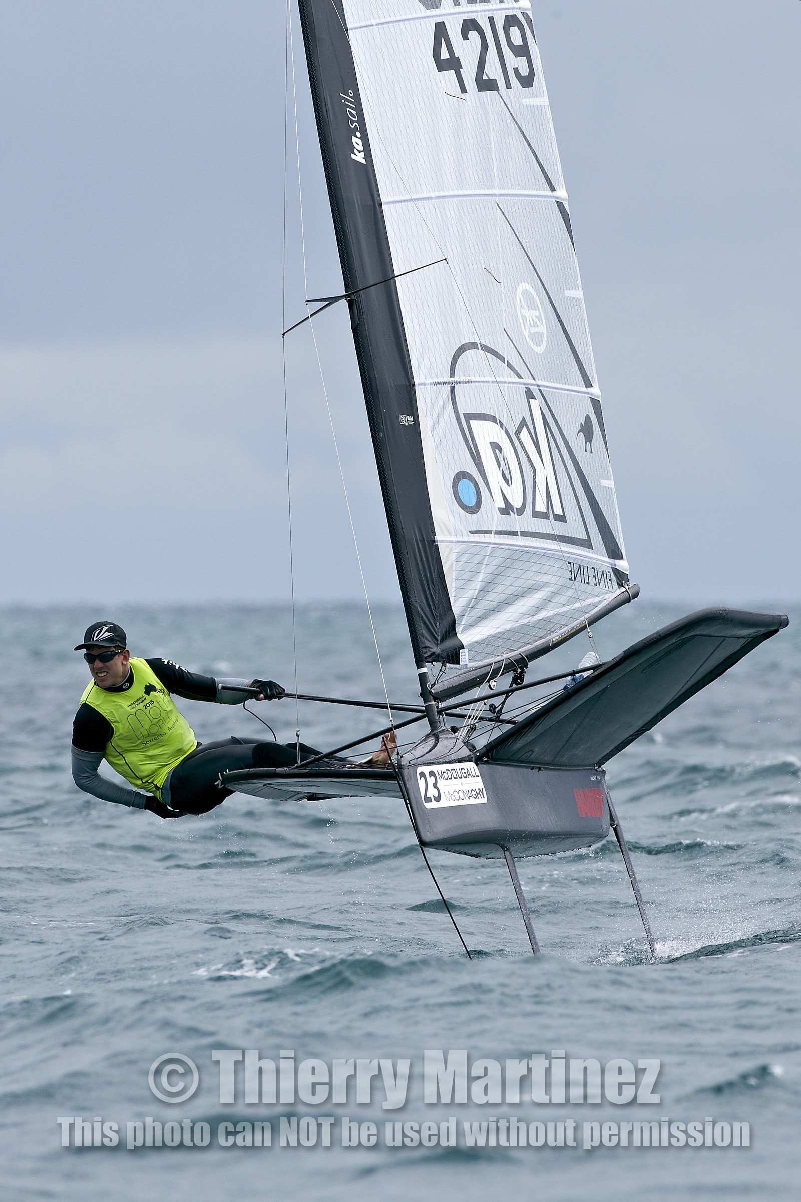 2015 McDougall + McConaghy Moth Worlds. Sorrento - VIC AUSTRALIA  . 6 16 January 2015. Organize by Sorrento Sailing Couta Boat Club.