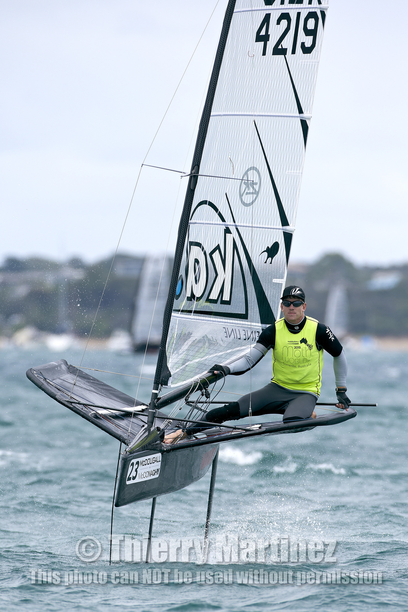 2015 McDougall + McConaghy Moth Worlds. Sorrento - VIC AUSTRALIA  . 6 16 January 2015. Organize by Sorrento Sailing Couta Boat Club.