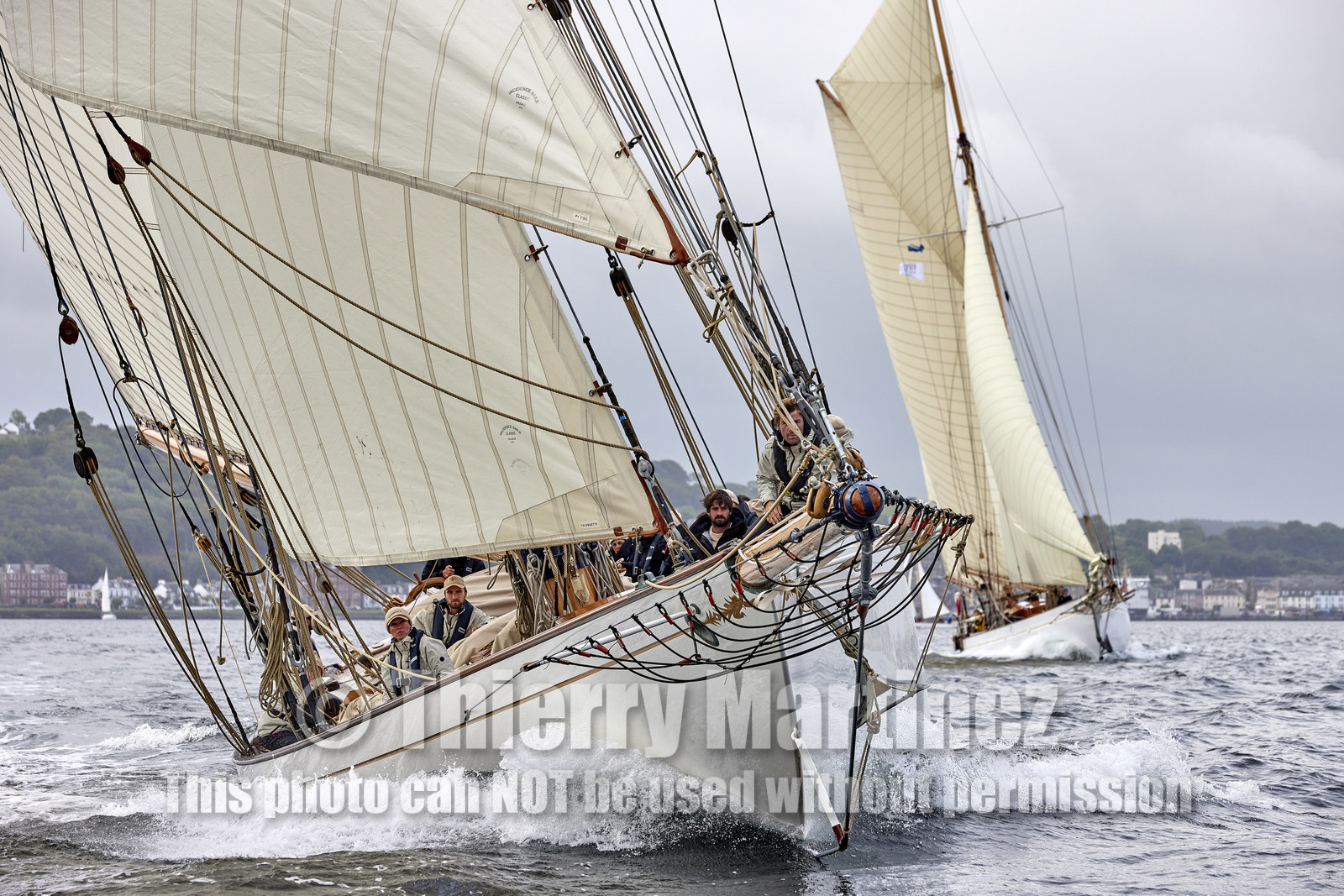 22_17006   © Thierry Martinez.FAIRLIE,SCOTLAND - UK 13th June 20222022 RICHARD MILLE FIFE REGATTA.Day 3;