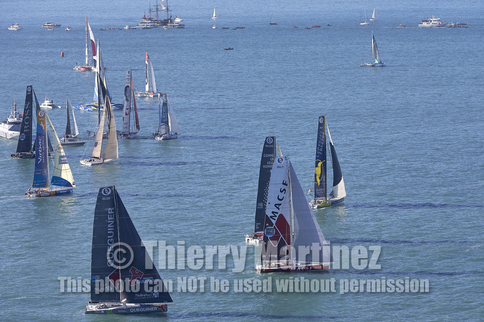 Départ Transat Jacques Vabre 2015.