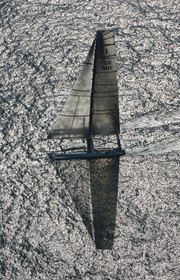 33rd  AMERICA'S CUP Valencia Spain, February 2010 - Defender:  ALINGHI (ALINGHI 5) vs Challenger : BMW Oracle Racing (USA 17)