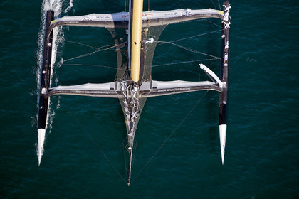 33rd  AMERICA'S CUP Valencia Spain, February 2010 - Defender:  ALINGHI (ALINGHI 5) vs Challenger : BMW Oracle Racing (USA 17)
