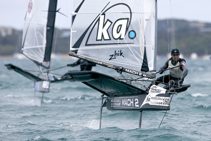 2015 McDougall + McConaghy Moth Worlds. Sorrento - VIC AUSTRALIA  . 6 16 January 2015. Organize by Sorrento Sailing Couta Boat Club.