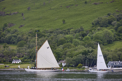 22_21619  © Thierry Martinez.FAIRLIE,SCOTLAND - UK 14th June 20222022 RICHARD MILLE FIFE REGATTA.Day 4 :ROTHESAY (ISLE OF BUTE) to PORTAVADIE.