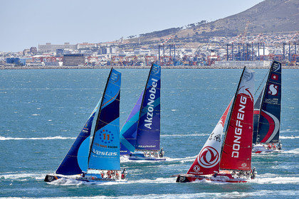 team AkzoNobel  in Volvo Ocean Race 2017-18.