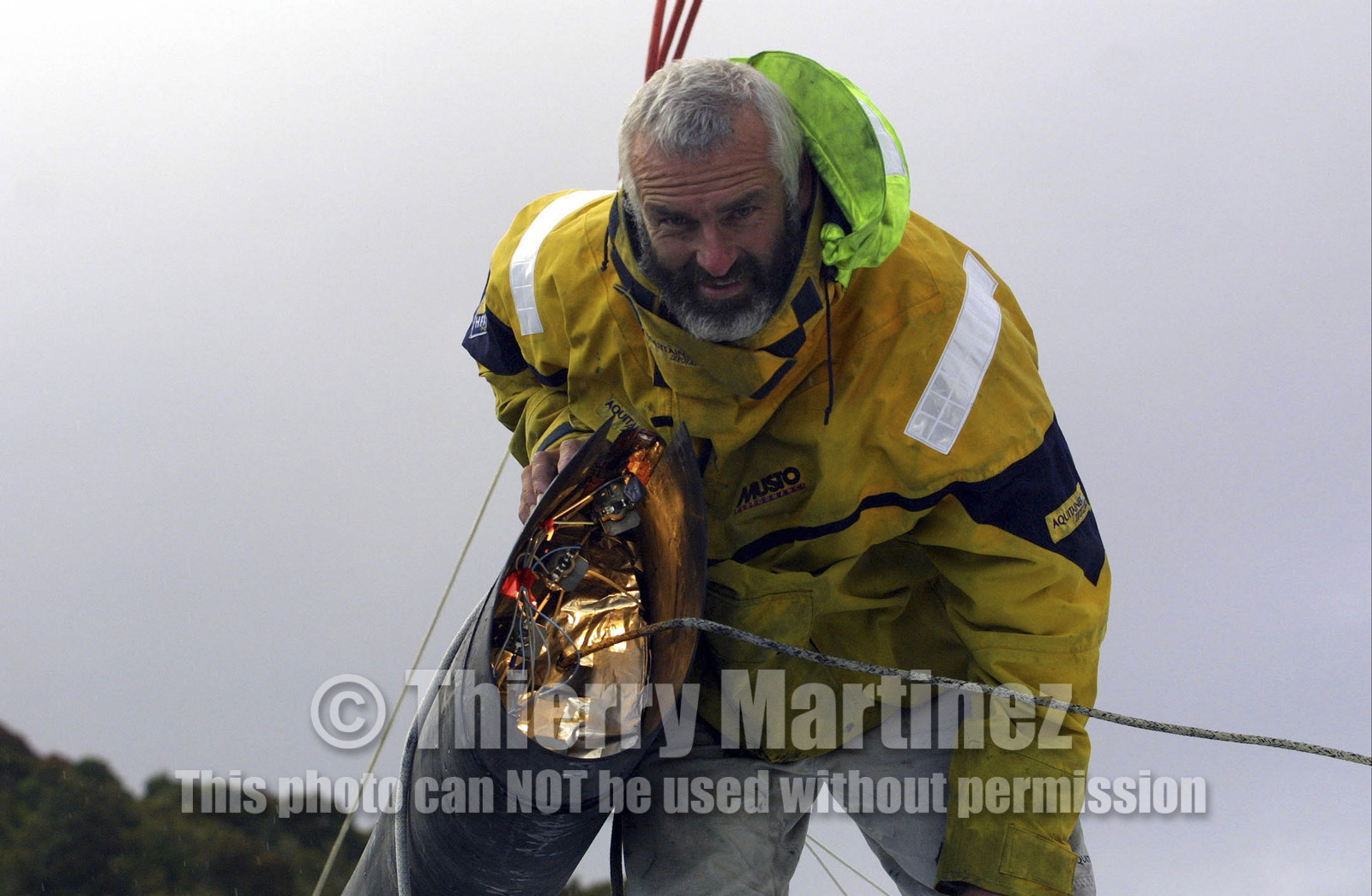 Yves Parlier (FRA) Vendée Globe 2000-01