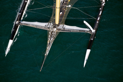 33rd  AMERICA'S CUP Valencia Spain, February 2010 - Defender:  ALINGHI (ALINGHI 5) vs Challenger : BMW Oracle Racing (USA 17)