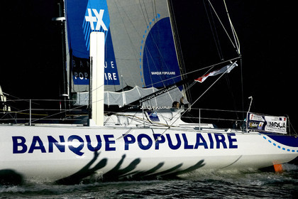 2012 13 VENDEE GLOBE. Armel Le Cleac'h (FRA) BANQUE POPULAIRE 2nd .