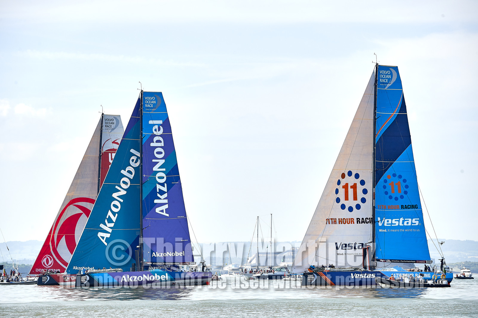 team AkzoNobel  in Volvo Ocean Race 2017-18.