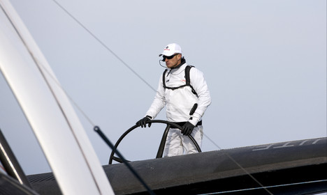 33rd  AMERICA'S CUP Valencia Spain, February 2010 - Defender:  ALINGHI (ALINGHI 5) vs Challenger : BMW Oracle Racing (USA 17)