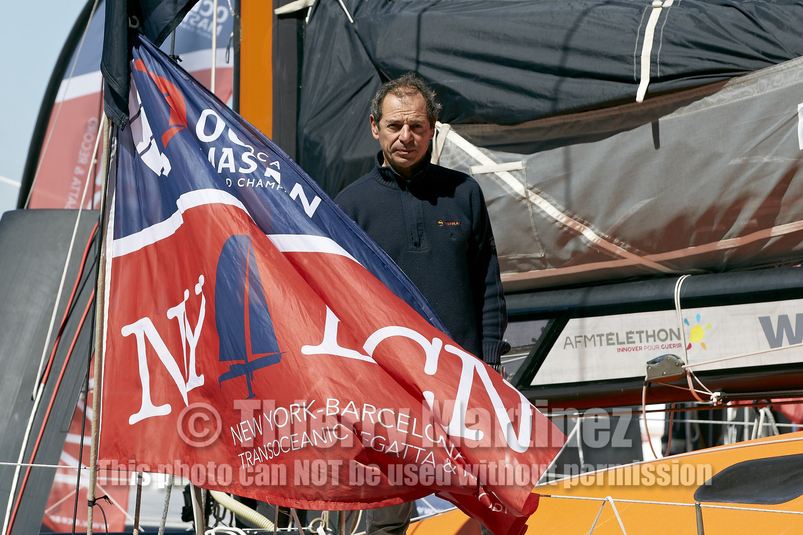 IMOCA OCEAN MASTERS NY-BCN Race.