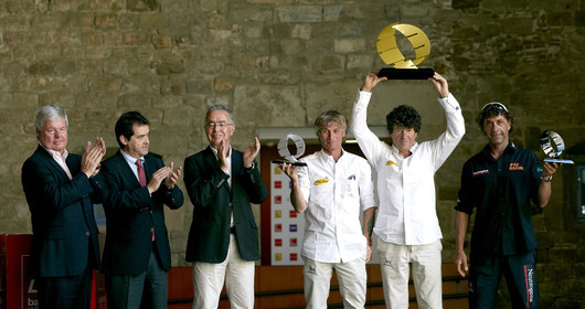 Prise giving  IMOCA OCEAN MASTERS WORLD CHAMPIONSHIP 2013-14